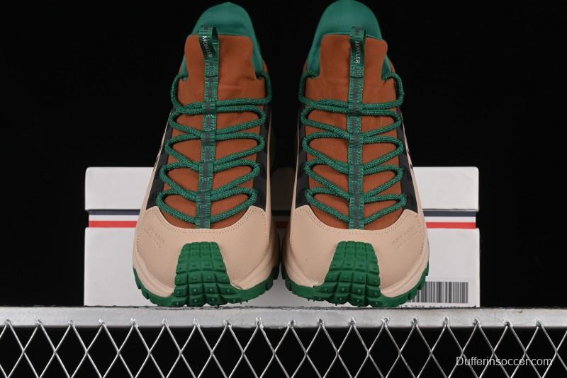 Moncler Trailgrip GTX Hiking Shoes with Cordura Nylon Gore-Tex Waterproof and Vibram Outsole - M00240M3457