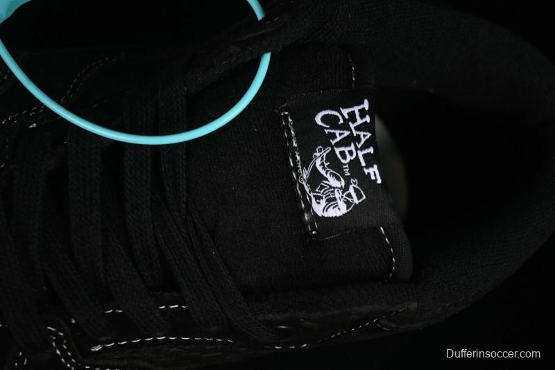 Vans Half Cab 33 DX Black Knight Anaheim Classic Retro Skate Shoes - VN0A5KX6BKA