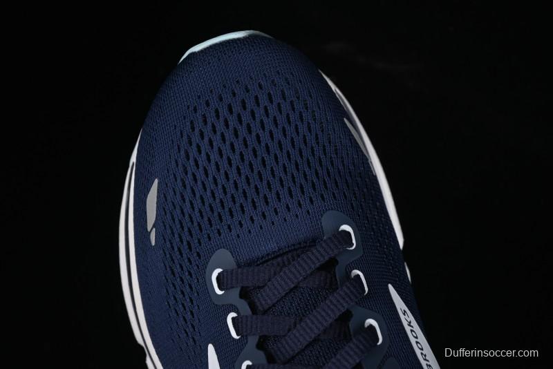 Brooks Ghost 15 Running Shoes with DNA LOFT V2 Cushioning and Breathable Air Mesh - 1203802A450