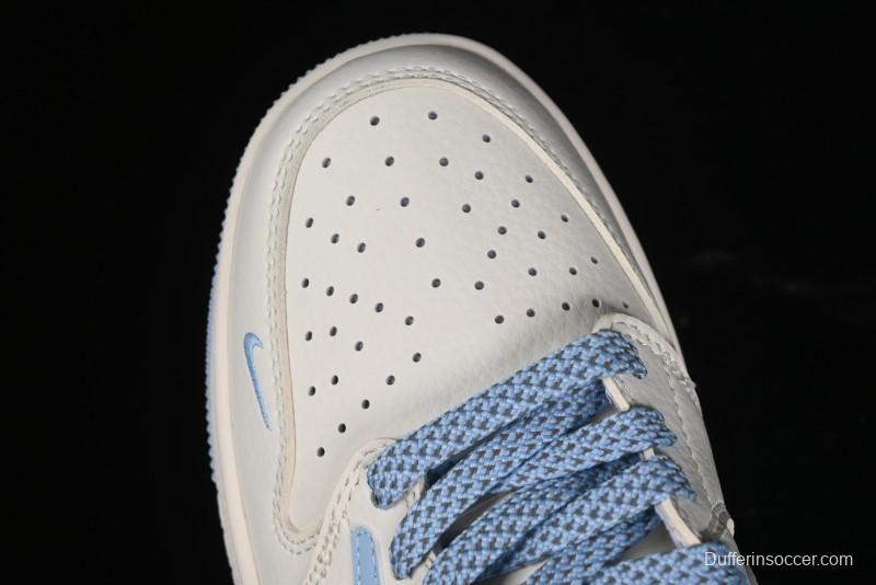 Nike Travis Scott x Fragment Design x Air Jordan 1 Low OG SP AJ1 Stone Island Collaboration - BB6588-105