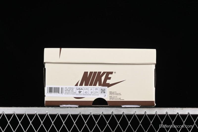 Nike Travis Scott x Air Jordan 1 Low OG Retro Sneakers - DM7866-202