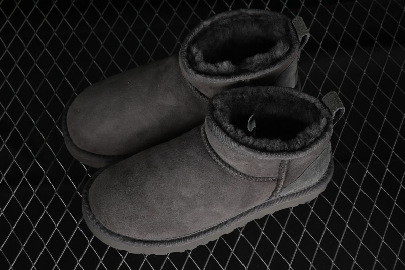 UGG Classic Ultra Mini Short Boots with Genuine Australian Shearling and TREADLITE Outsole - 1116109