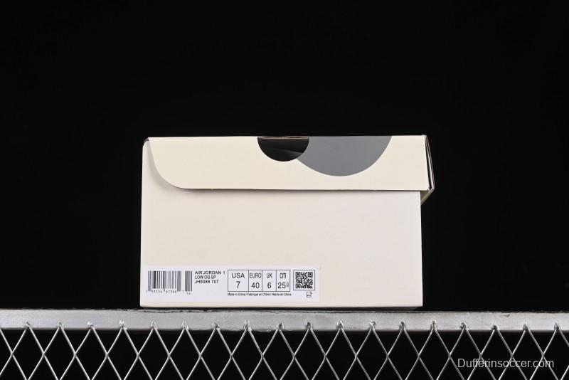 Nike Travis Scott x Fragment Design x Air Jordan 1 Low OG SP Retro Sneakers - JH6088-707