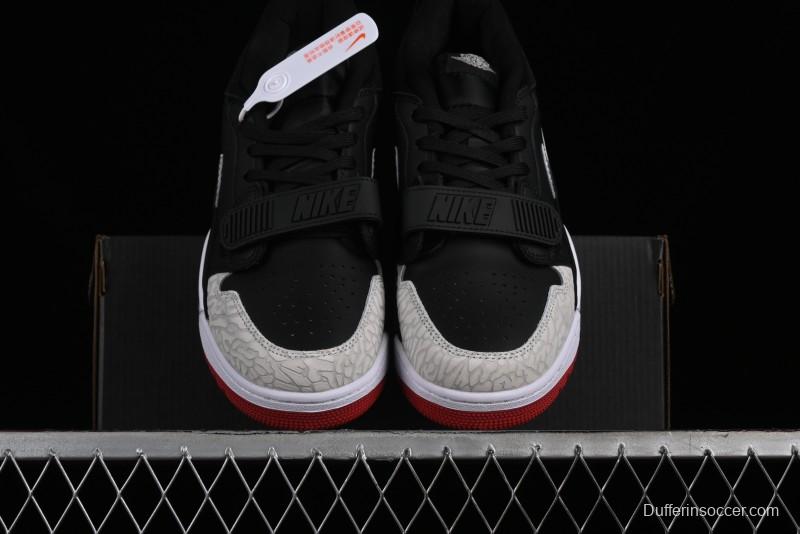 Nike Air Jordan Legacy 312 Low AJ312 Basketball Shoes with Velcro Strap - FQ7827-006