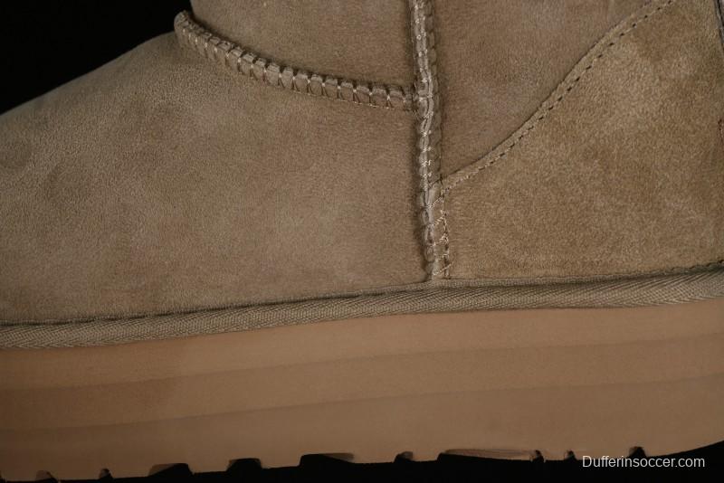 UGG Classic Ultra Mini Platform 3CM Wool Short Boots with TREADLITE Technology - 1135092