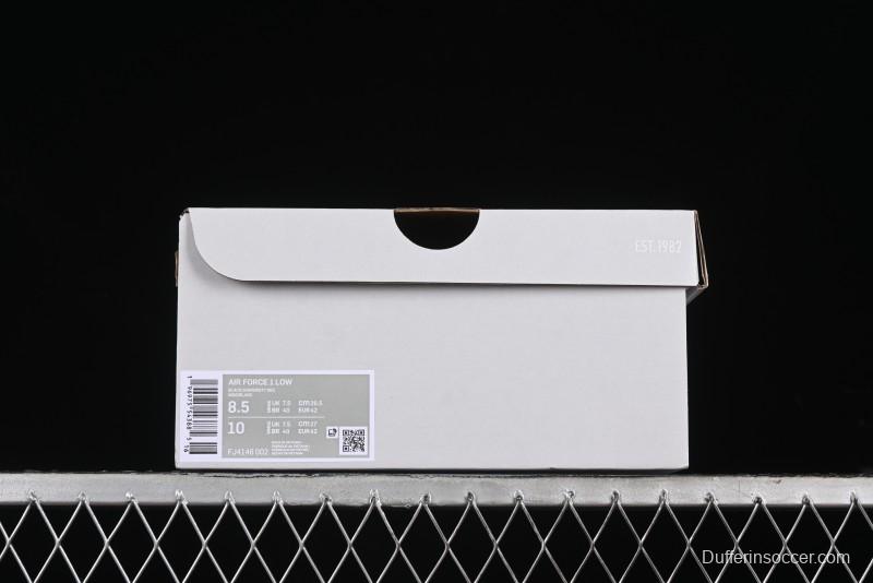 Nike Air Force 1 '07 Low Casual Sneakers with Full-Length Air Cushion - FJ4146-002