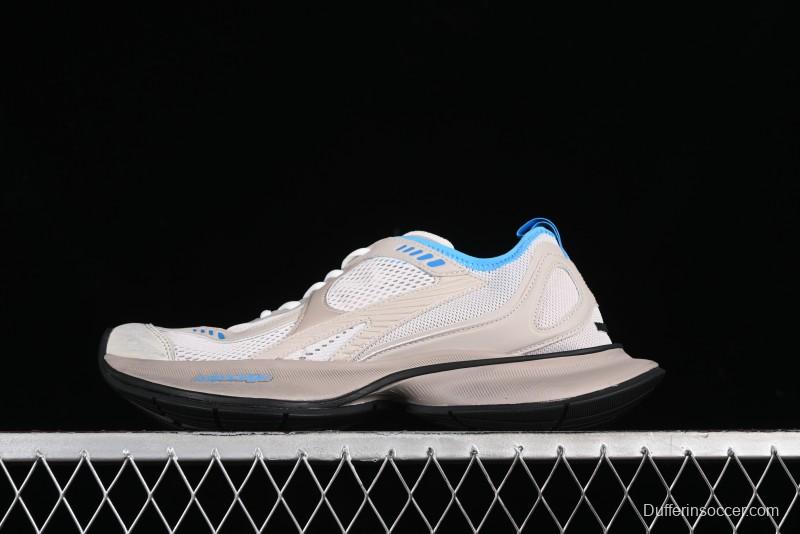 Balenciaga Circuit Lightweight Distressed Print Round Toe Fashion Casual Shoes - WFLGY2240