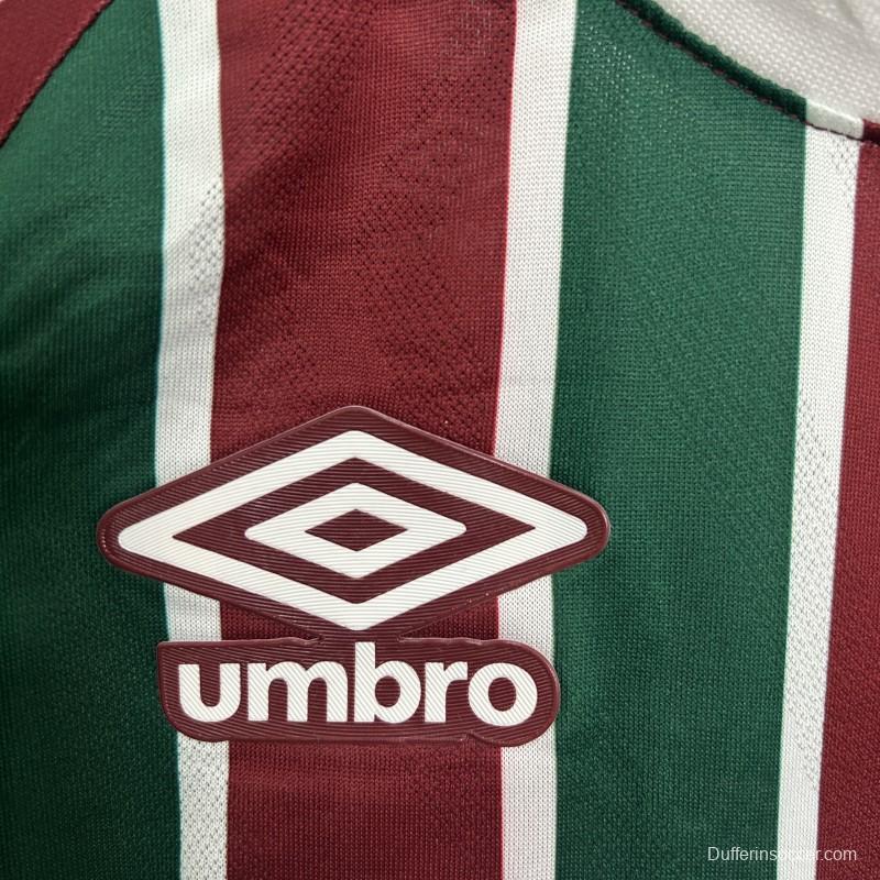 25/26 Kids Fluminense Home Size 16-28 Jersey