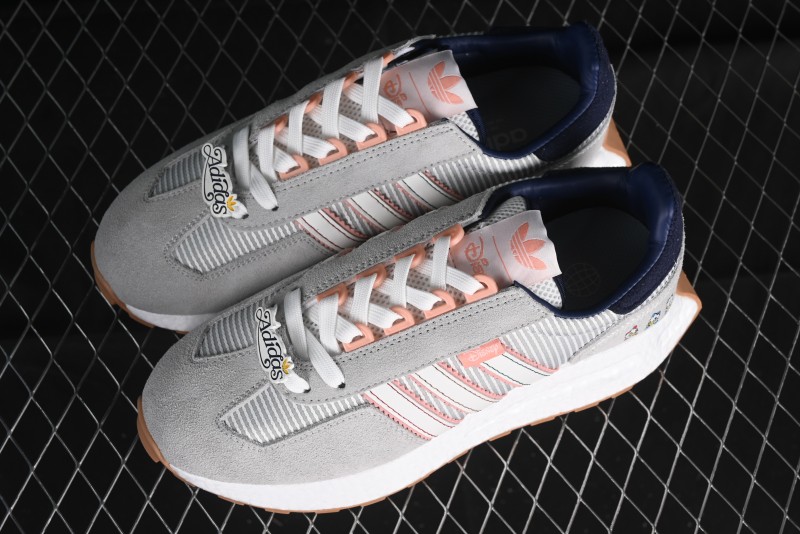 Adidas Retropy E5 Running Shoes with Popcorn Foam Technology - JR0107