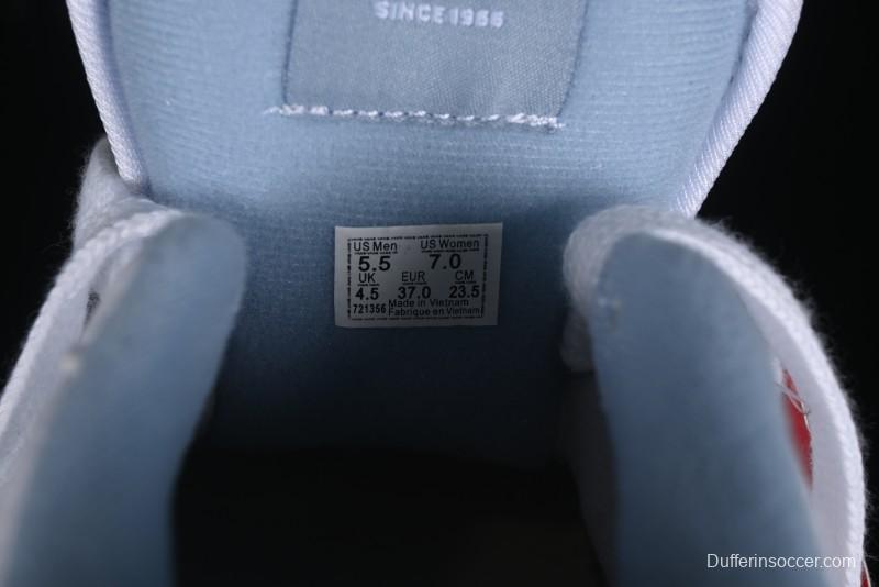 Vans Classics Knu Skool Full Grain Leather White Bread Sneakers - VN0009QCDSB