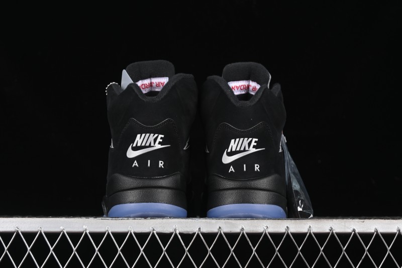 Nike Air Jordan 5 Retro Black Metallic Reimagined Basketball Shoes - HF3975-001