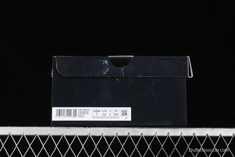 Nike Travis Scott x Fragment Design x Air Jordan 1 Low OG SP AJ1 Retro Casual Sneakers - LJ5188-025