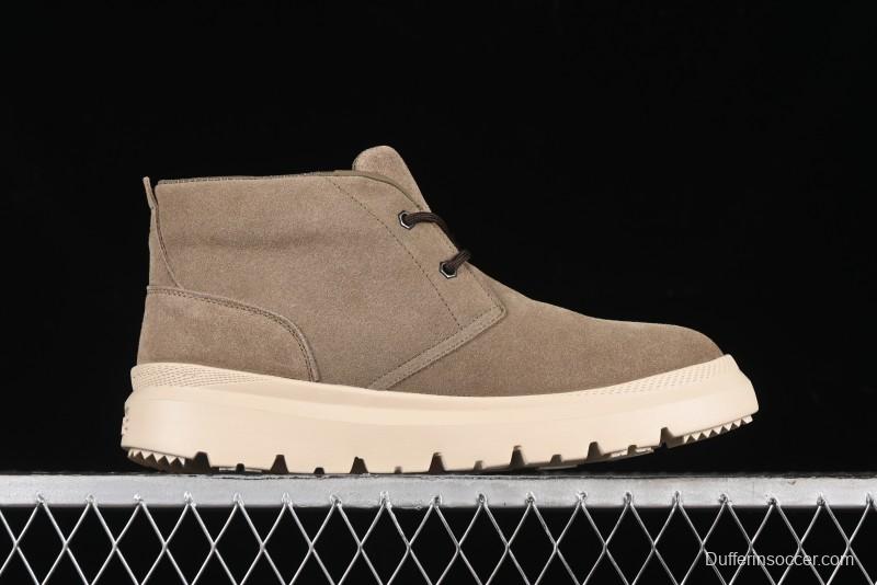 UGG Burleigh Chukka Comfort Flat Lace-Up Round Toe Casual Boots - 1151773