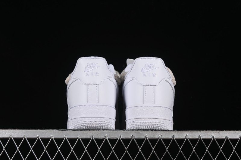 Nike Air Force 1 '07 Low White Deconstructed Casual Sneakers - CW2288-046