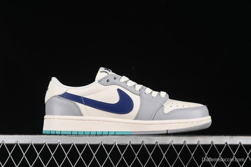 Nike Travis Scott x Fragment Design x Air Jordan 1 Low OG SP AJ1 Bape Collaboration - LJ5188-021