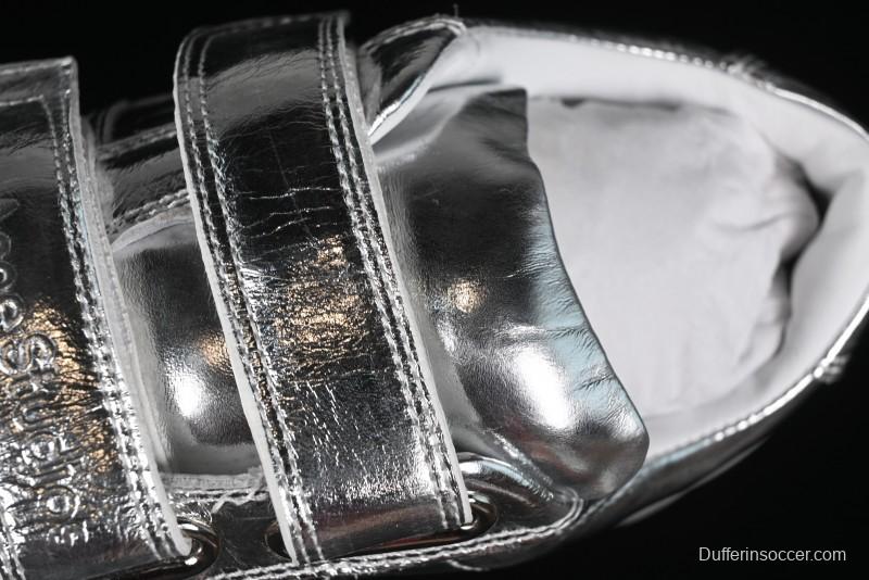 Acne Studios Retro Velcro Women's Casual Shoes Silver - G.E5