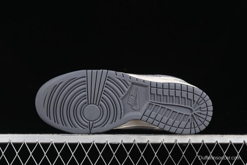 Nike SB Dunk Low The North Face Collaboration - Anniversary High-End Customized Low-Top Casual Skate Shoes - DQ1098-513