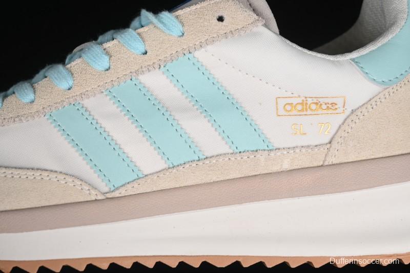 Adidas Originals SL 72 Retro Running Shoes with Ecotex Tongue and EVA Midsole - IH7988