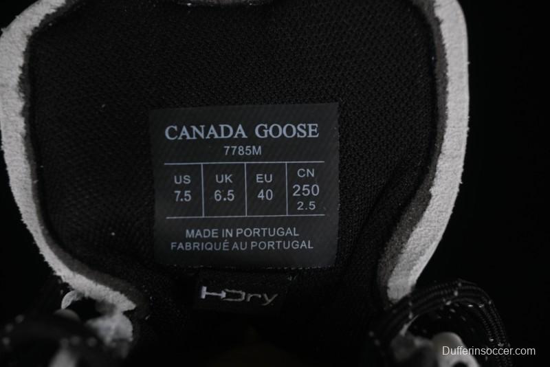 Canada Goose Glacier Trail Waterproof Leather Low-Top Lifestyle Sneakers - 7785M