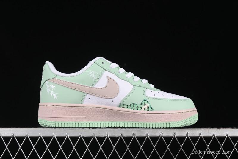 Nike Air Force 1 '07 Low Casual Sneakers 'Jianlou House' - DB3301-099