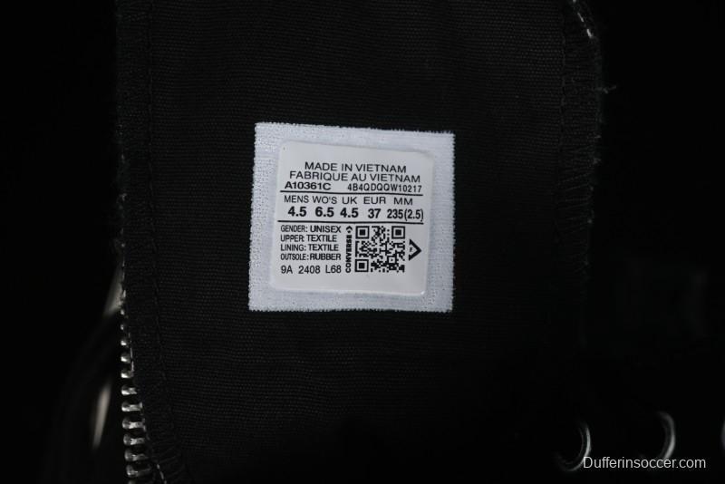 Converse Chuck 70 Plus X-High Deconstructed Platform Sneakers - A10361C