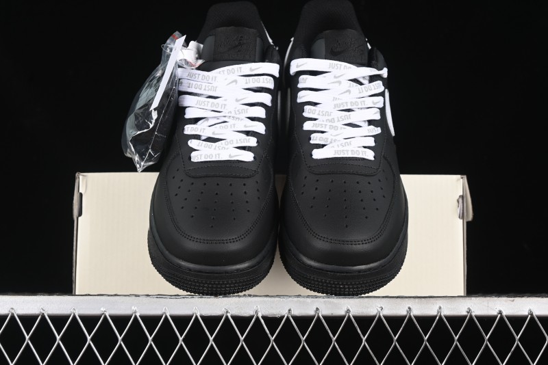 Nike Air Force 1 '07 Low Graffiti White Black Casual Sneakers - CW2288-017