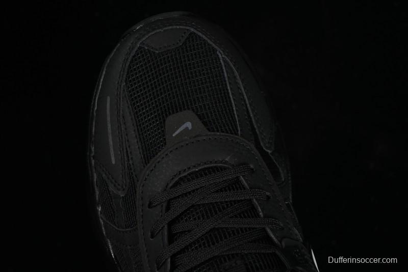 Nike Runtekk Run Retro Low-Top Running Shoes with Cushlon Midsole and Anti-Slip Design - HQ1582-001