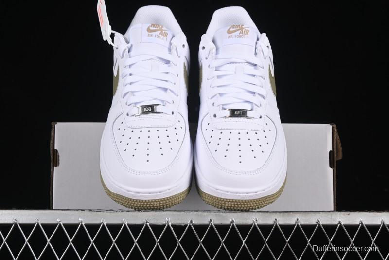 Nike Air Force 1'07 Low Casual Sneakers with Full-Length Air Cushion - FJ4146-110