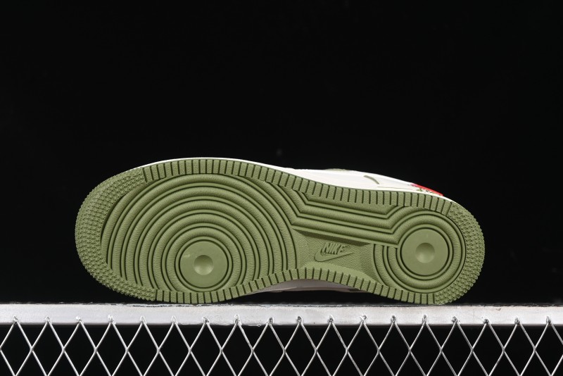 Nike Air Force 1 '07 Low Supreme The North Face Collaboration - Off White Mint Green - XZ1996-527