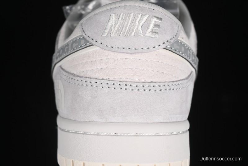 Nike Dunk Low The North Face CDG Collaboration - Sky Blue SB Low-Top Casual Skate Shoes - DQ1098-399