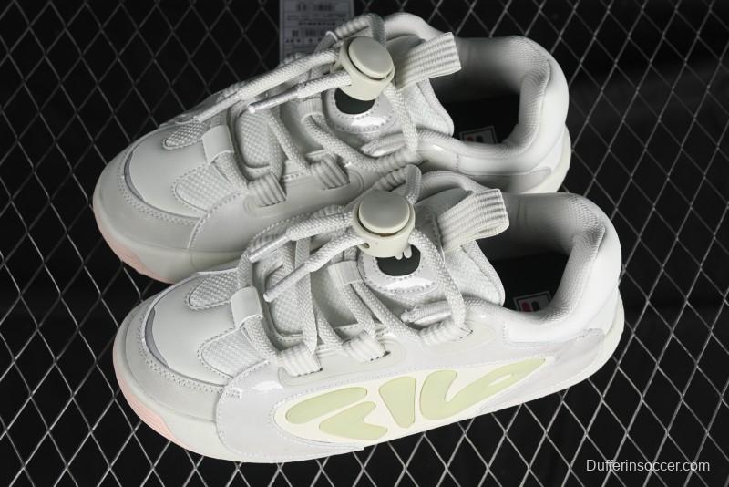 Fila Kids Non-Slip Wear-Resistant Thick Sole Casual Running Shoes - K15G431307FWC