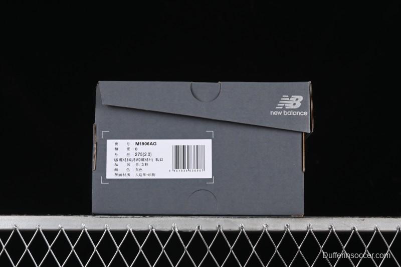 New Balance 1906 Series Retro Dad Style Casual Running Shoes with T-Beam Outsole - M1906AG