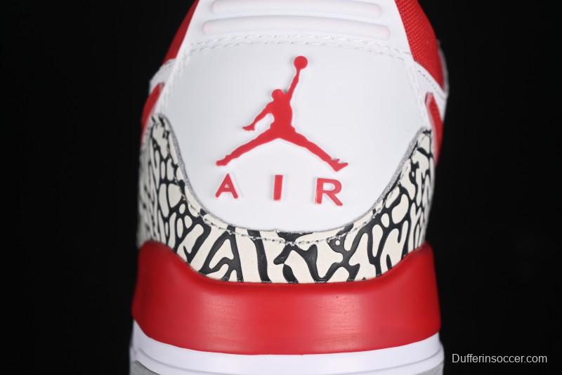 Nike Air Jordan Legacy 312 Low Sneakers with Velcro Strap and Triple Design - FQ7827-106