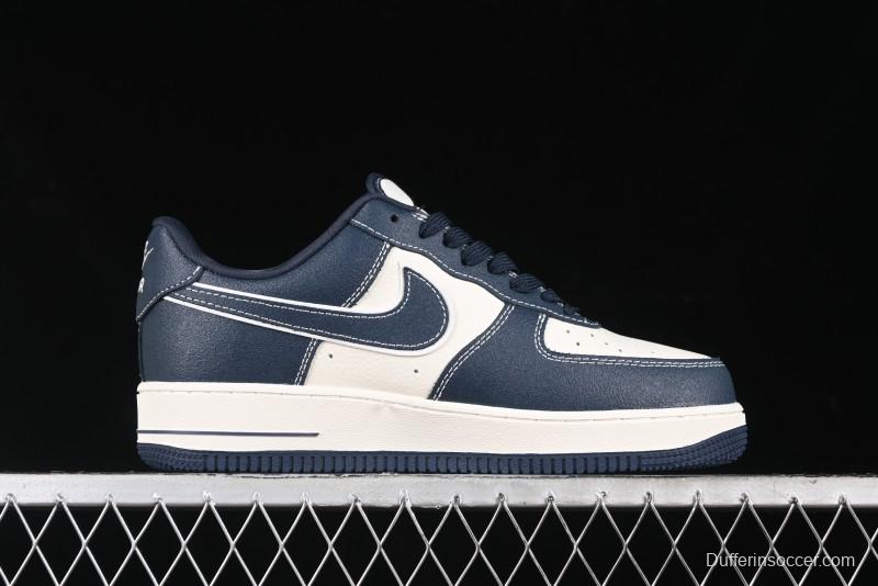 Nike Air Force 1 '07 Low The North Face x CDG Dark Blue Casual Sneakers - KK1988-014