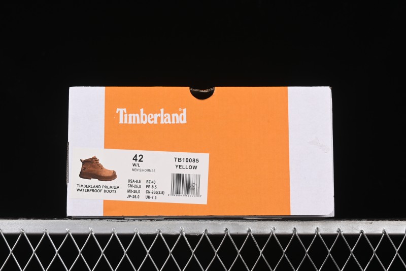 Timberland Outdoor Mid-Top Casual Martin Boots with Anti-Odor & Anti-Bacterial Insole - TB10085YELLOW