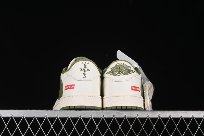 Nike Travis Scott x Fragment Design x Air Jordan 1 Low OG SP AJ1 Supreme Collaboration - XZ1168-002