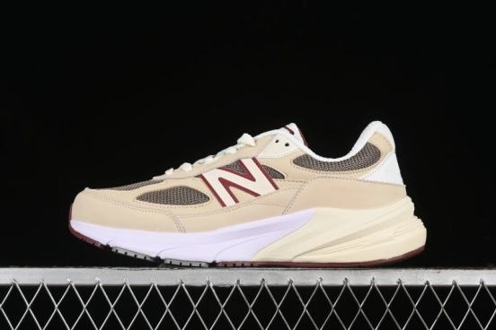 New Balance 990 Series Premium Retro Running Shoes with Carbon Fiber Midsole - U990LO6