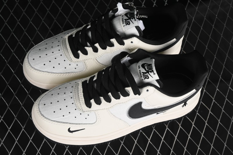 Nike Air Force 1 '07 Low Casual Sneakers with Violent Bear Collaboration - KK1988-006
