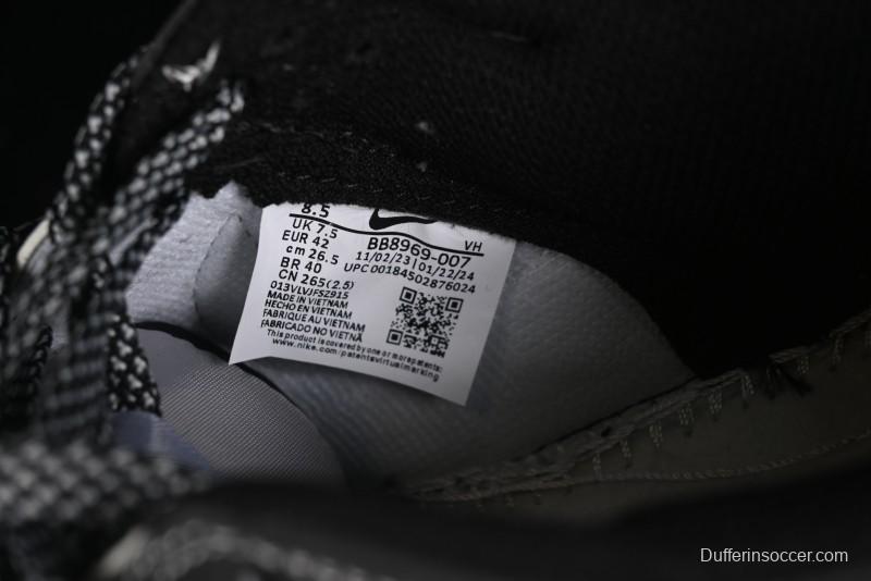 Nike SB Dunk Low BAPE Collaboration Anniversary Edition - White Grey Black Low Top Casual Skate Shoes - BB8969-007