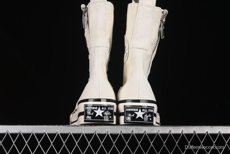 Converse Chuck 70 Plus X-High Deconstructed Platform Sneakers - A08261C