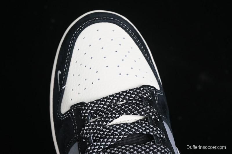 Nike SB Dunk Low The North Face Collaboration - EDG Print Anniversary Customized Low-Top Casual Sneakers - XS1086-005