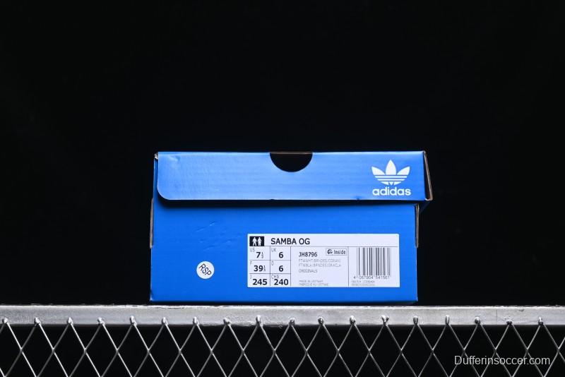 Adidas Originals Samba OG Retro Casual Sneakers - JH8796