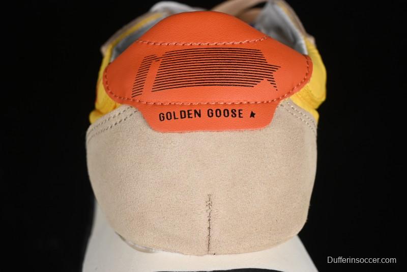 Golden Goose Marathon Golden Goose Distressed Sneakers with 3D Stabilizer and Cushioning - AJE5