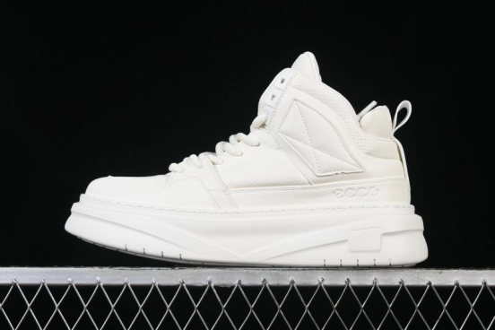 Ecco Soft 8 Anniversary Series Innovative Anti-Slip Simple High-Top Wear-Resistant Casual Shoes - 81771301002