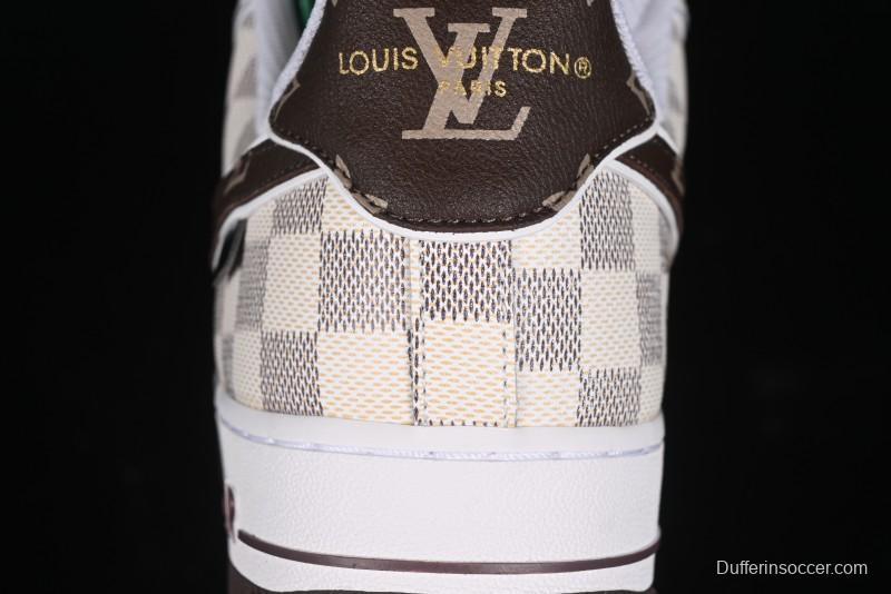 Nike Air Force 1 '07 Low Louis Vuitton Collaboration Casual Sneakers - LD4631-202