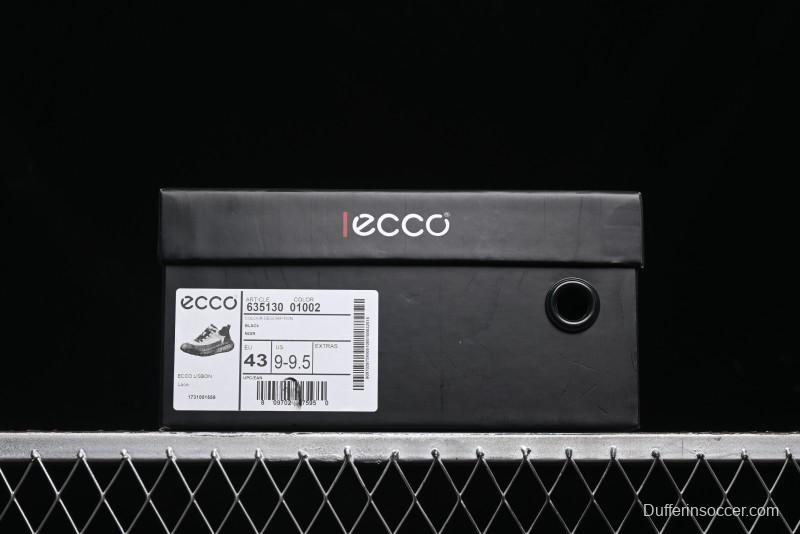 ECCO Offroad Series Lightweight Cushioned Leather Durable Outdoor Hiking Running Shoes - 63513001002