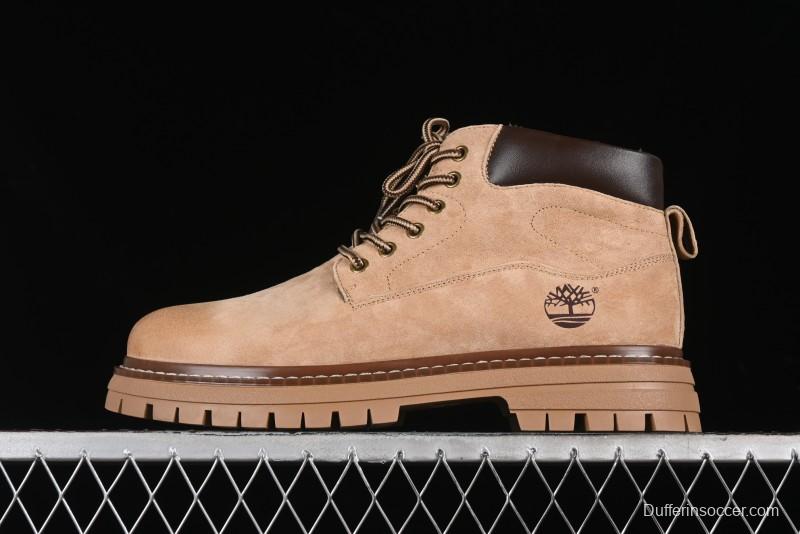 Timberland Outdoor Insulated Mid-Top Casual Tan Boots - TB10069-1BEIGE