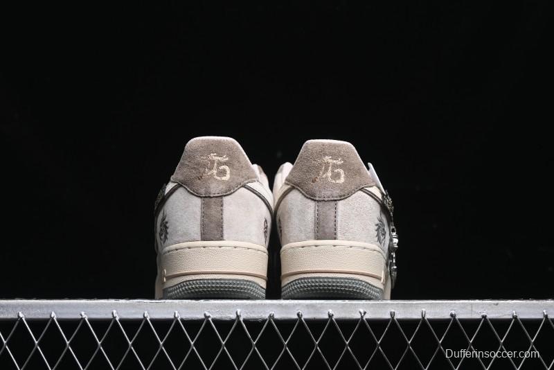 Nike Air Force 1 Low "Green Dragon Crescent Blade" Casual Sneakers - CD1212-555