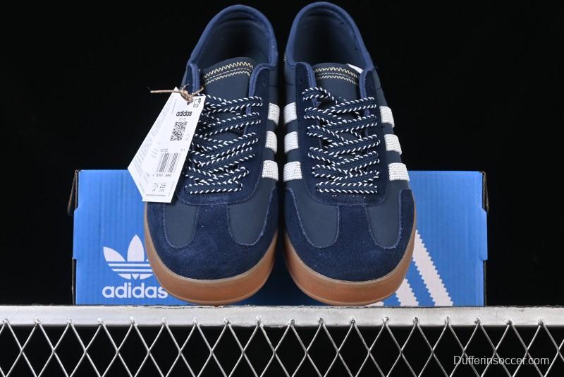 Adidas Clot x Originals Gazelle Indoor Retro Casual Slip-Resistant Wear-Resistant Low-Top Sneakers - IH3725