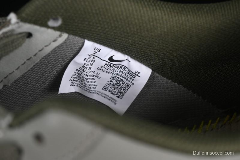 Nike Air Force 1 '07 Low Casual Sneakers with Full-Length Air Cushion - HM9483-300